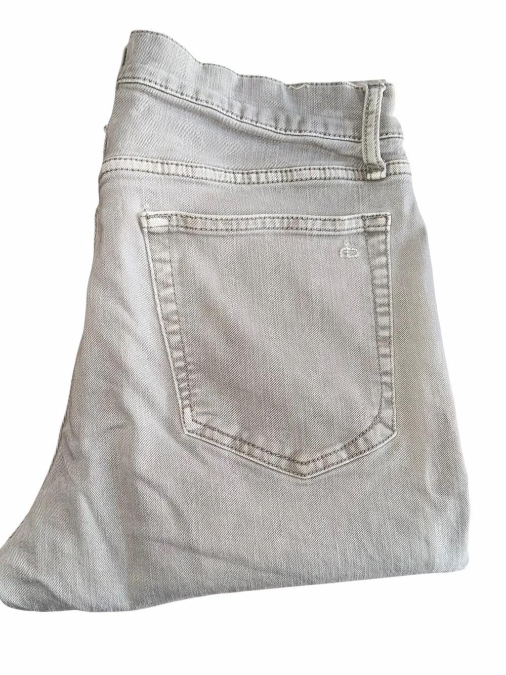 Rag & Bone Fit 2 Slim Jean Mens 31 Gray Stretch Denim Light Wash Premium Denim